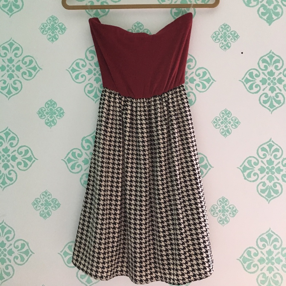 Alabama Crimson Tide Strapless Gameday Dress