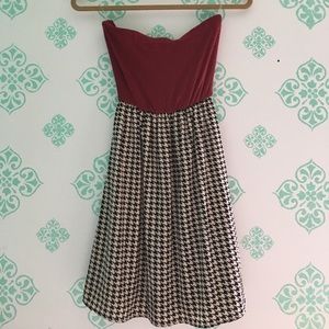 Alabama Crimson Tide Strapless Gameday Dress