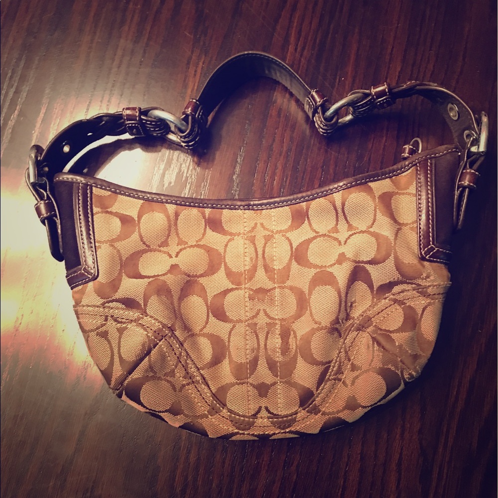 Coach bag. Brown. Classic