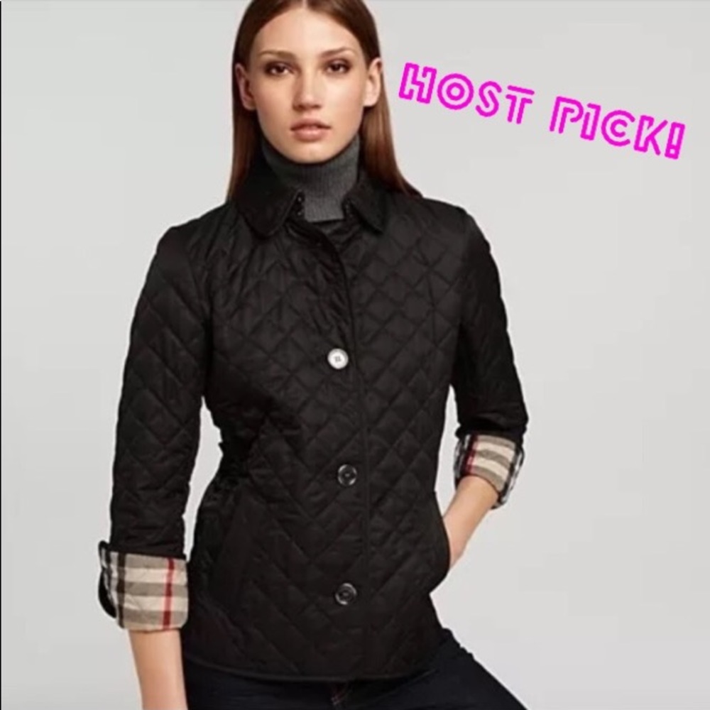 New Burberry Brit Copford Quilted Jacket S