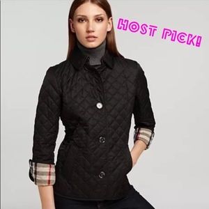 New Burberry Brit Copford Quilted Jacket S