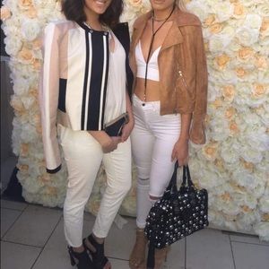 BCBGMAXAXRIA Colorblock jacket- size medium