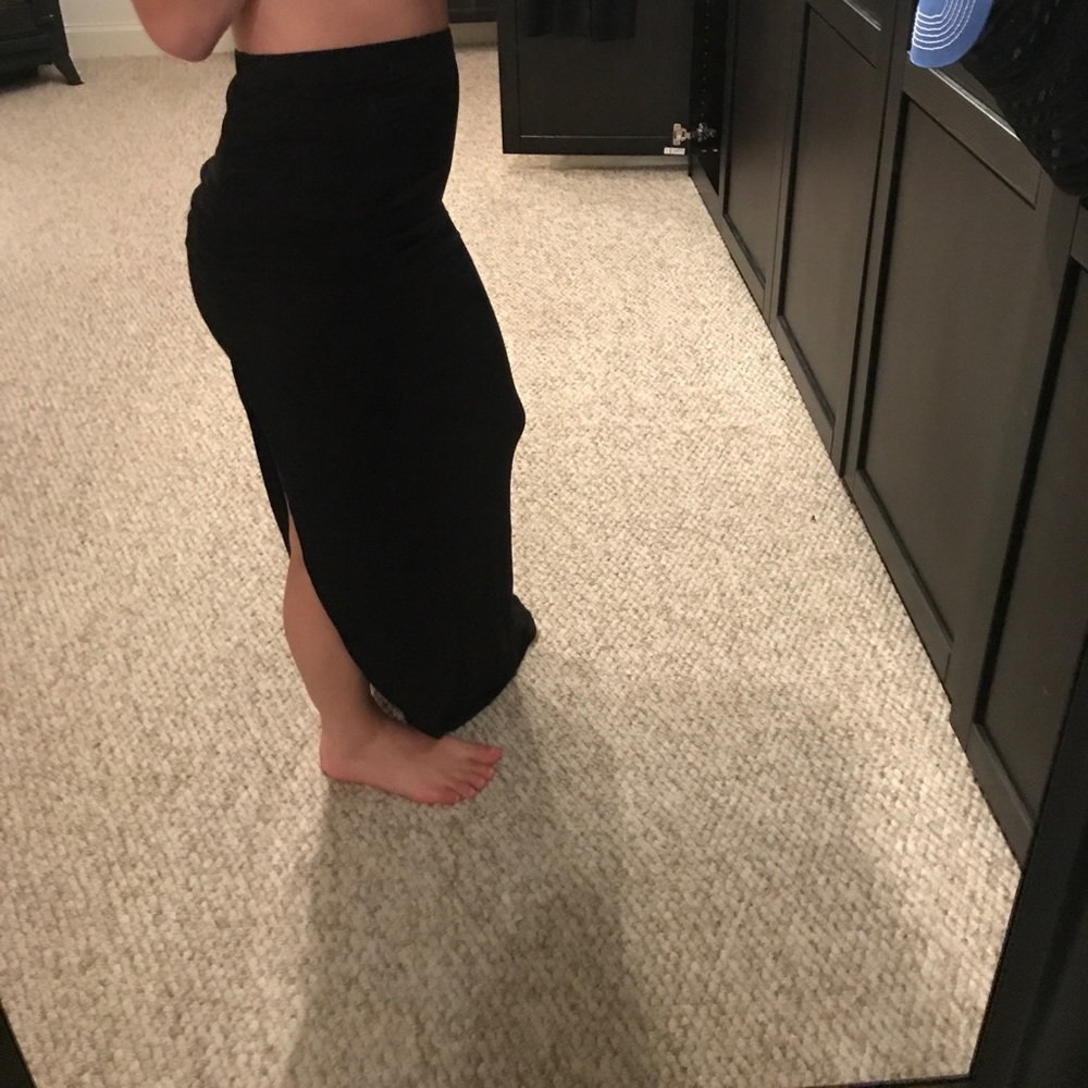 Black Maxi Skirt