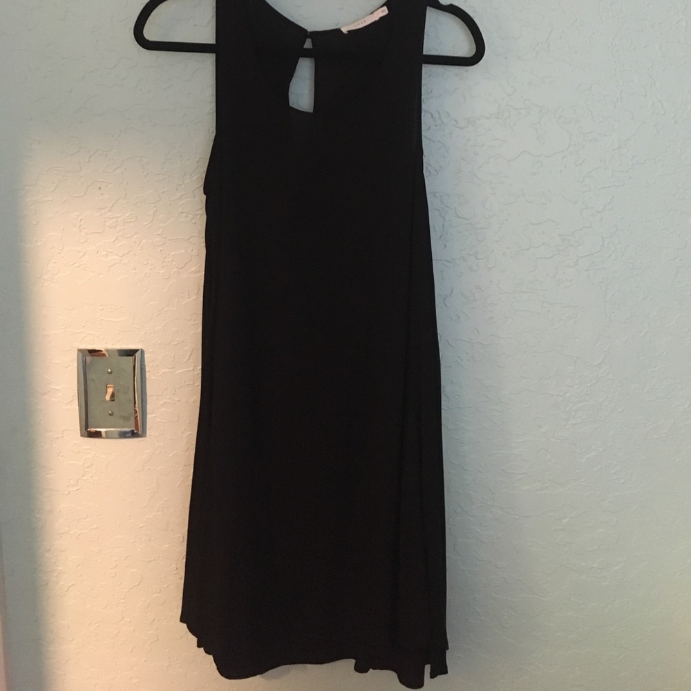 Lulu's Black Shift Dress