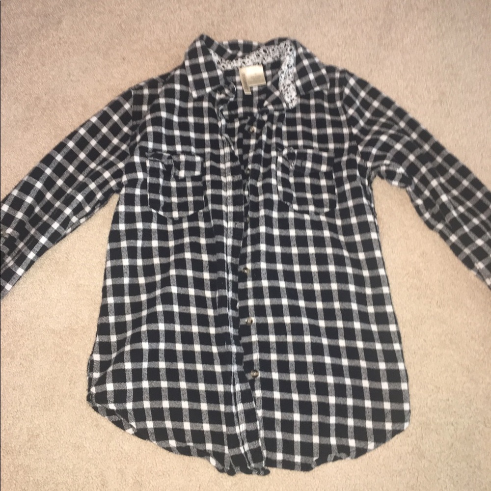 Black and White Flannel