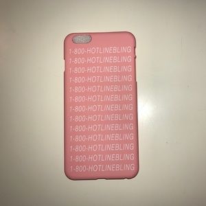 Pink hotline bling phone case iPhone 6s Plus📞🌸