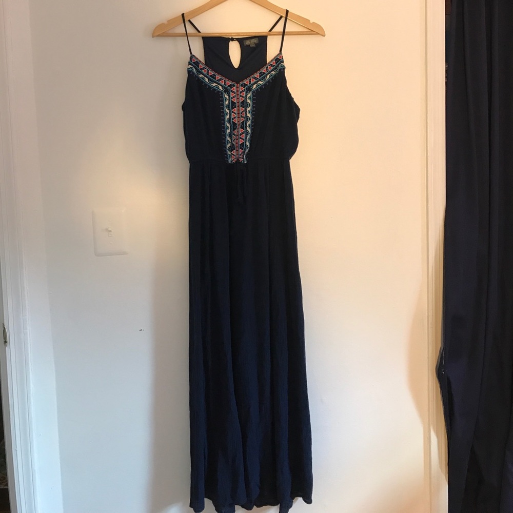 Blue dress