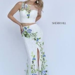 Floral Sherri Hill Dress #50198