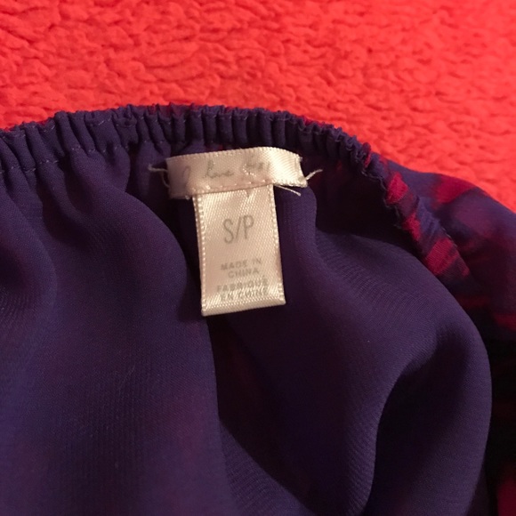 Purple and fushia is romper - Picture 2 of 2