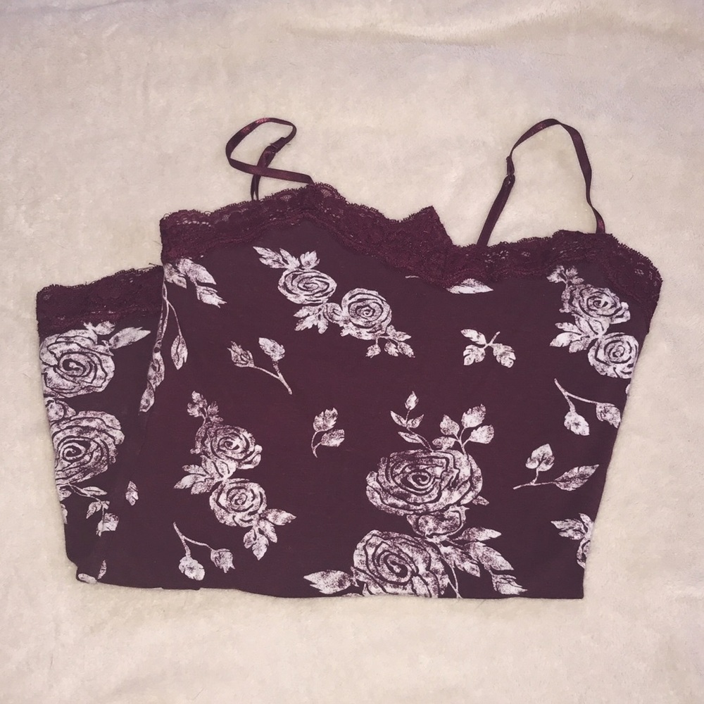 Aeropostale Stretch Shelf Bra Camisole