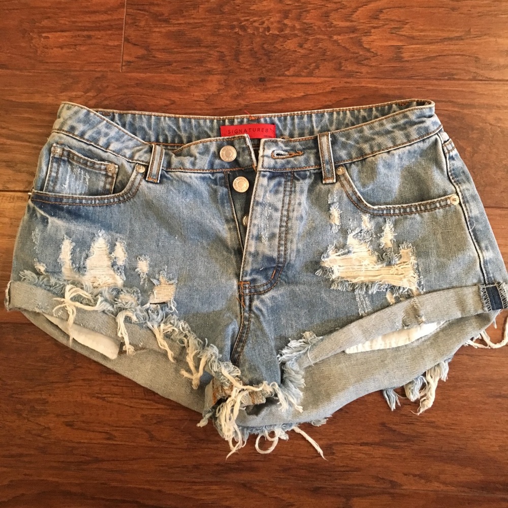 Jean shorts