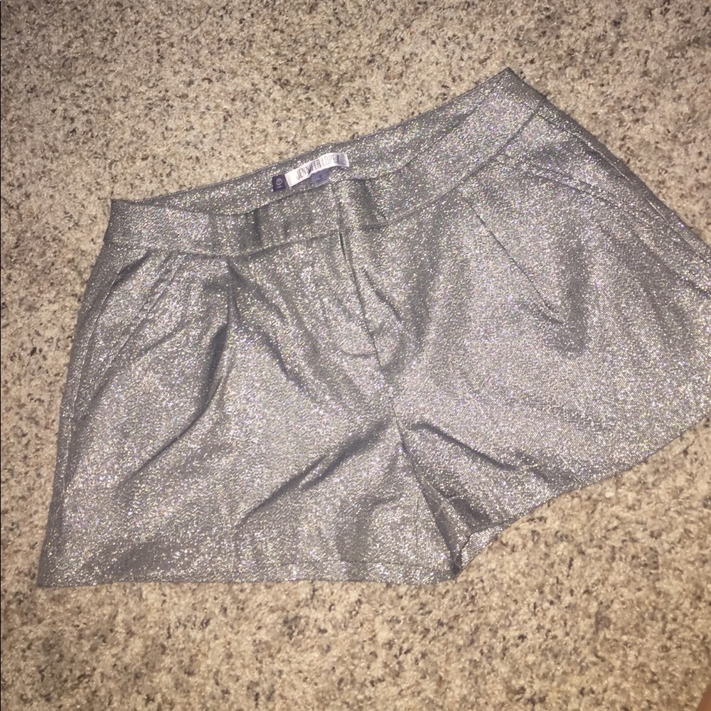 Jennifer Lopez sparkly shorts Size two