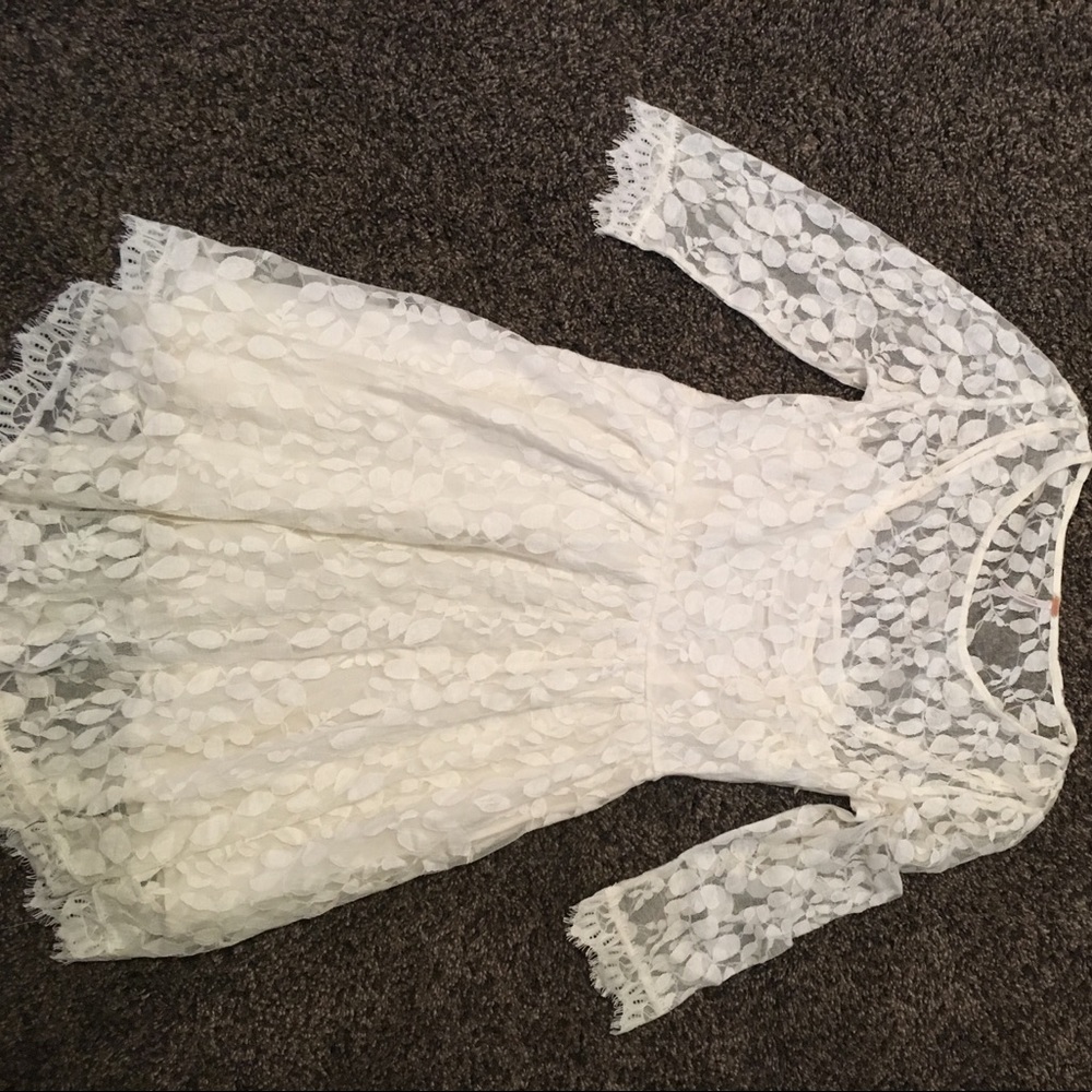 Free people lace dress.