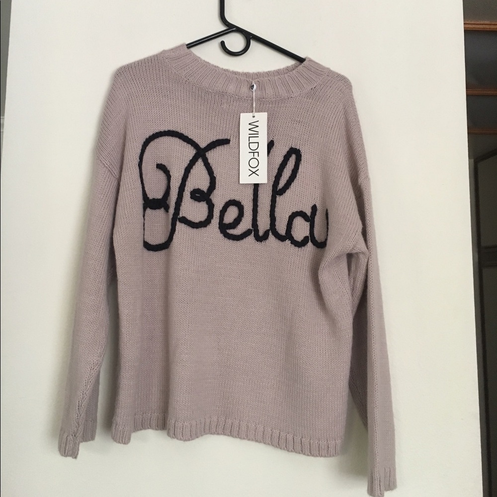 Wildfox sweatshirt / NEW WITH TAGS