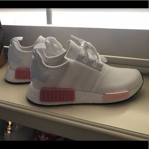Women Adidas NMD white / Icey Pink Size 6.5