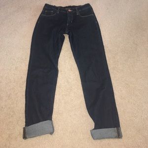 High Waisted Dark Wash Jeans