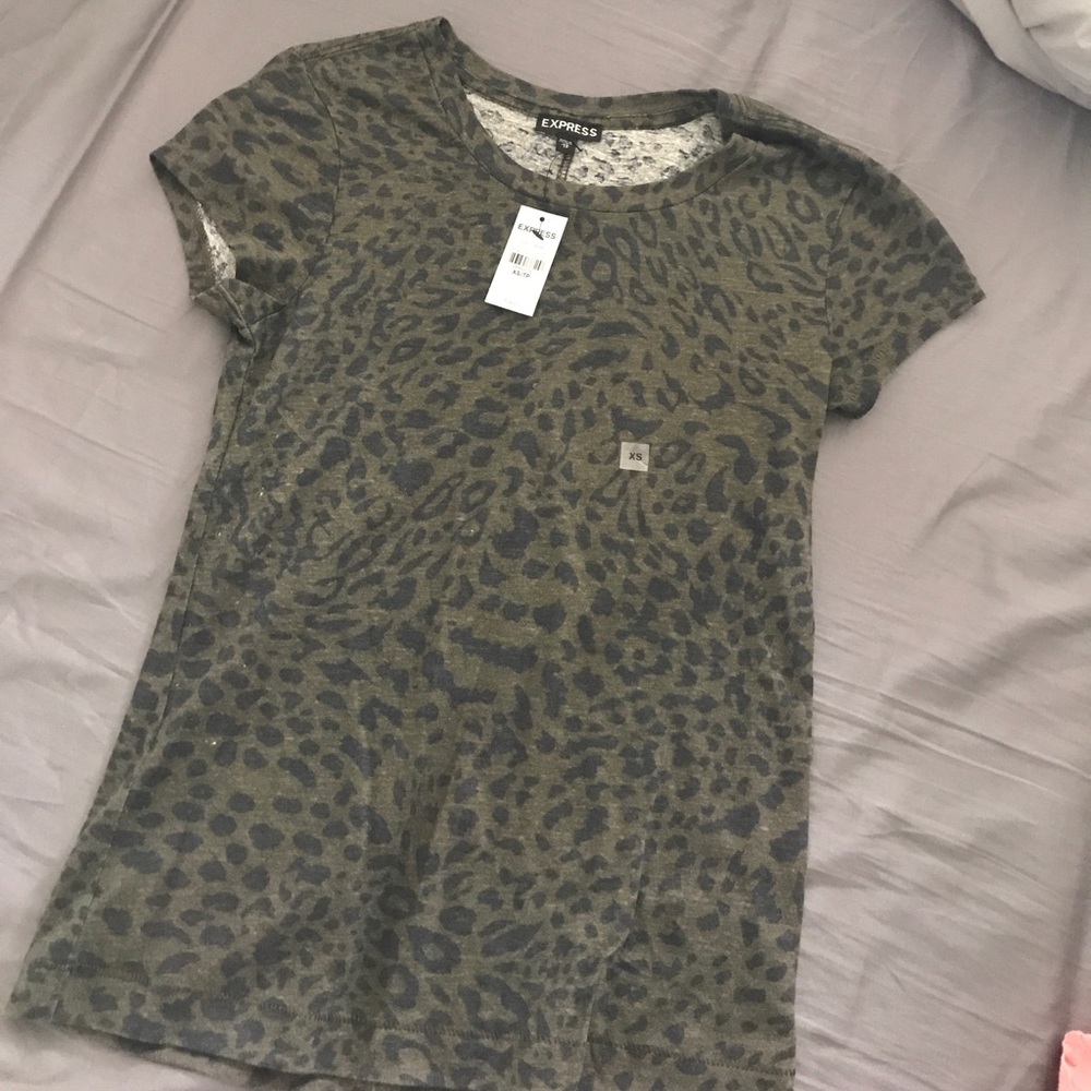 Cute animal print shirt from Express
