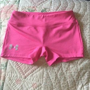 NWOT Pink Spandex Shorts