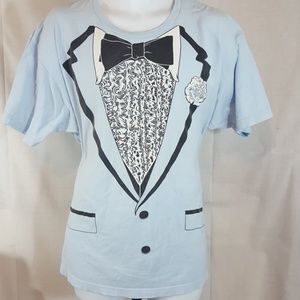 Tuxedo blue XL tshirt