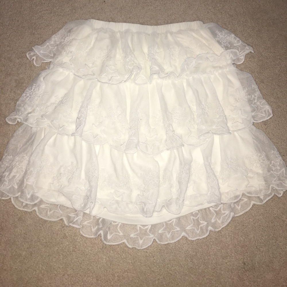 Lace White Skirt WORN ONCE