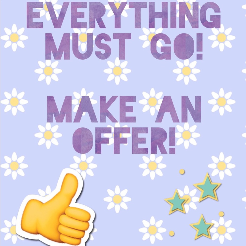 Make me an offer! I love to negotiate