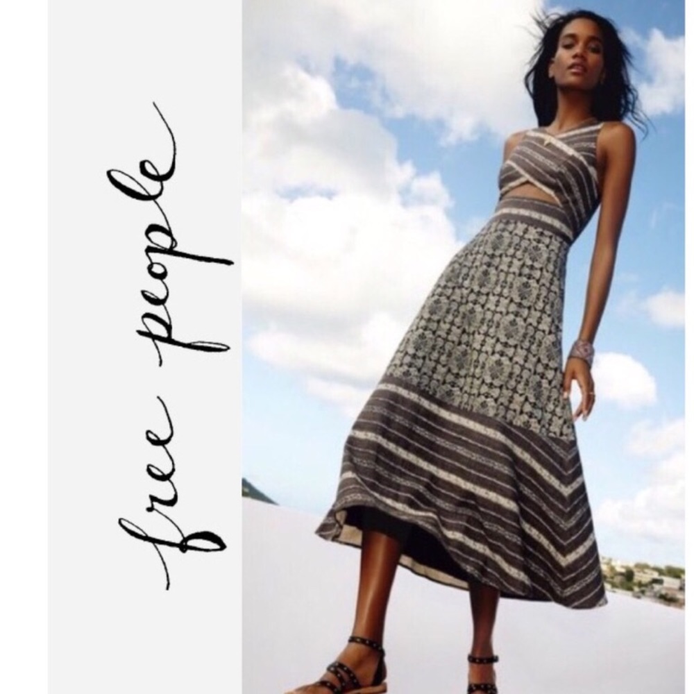 Free people tribal midi size 0