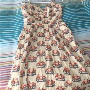 Adorable bicycle dress!