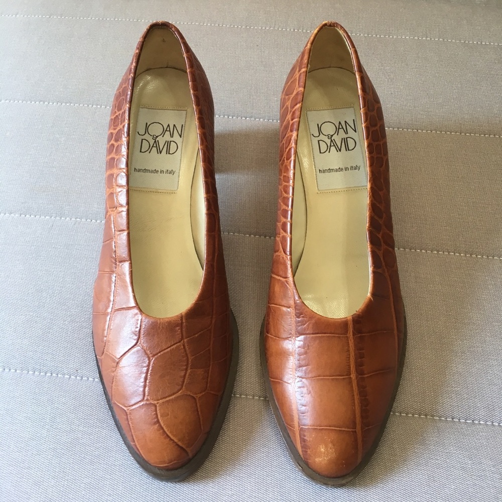 JOAN & DAVID • Italian Made Croc Heels