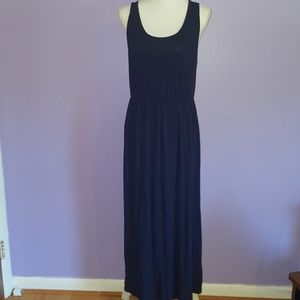 Navy Maxi with Lace skull on the back