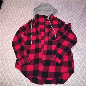 Perfect lumber jack button up flannel!