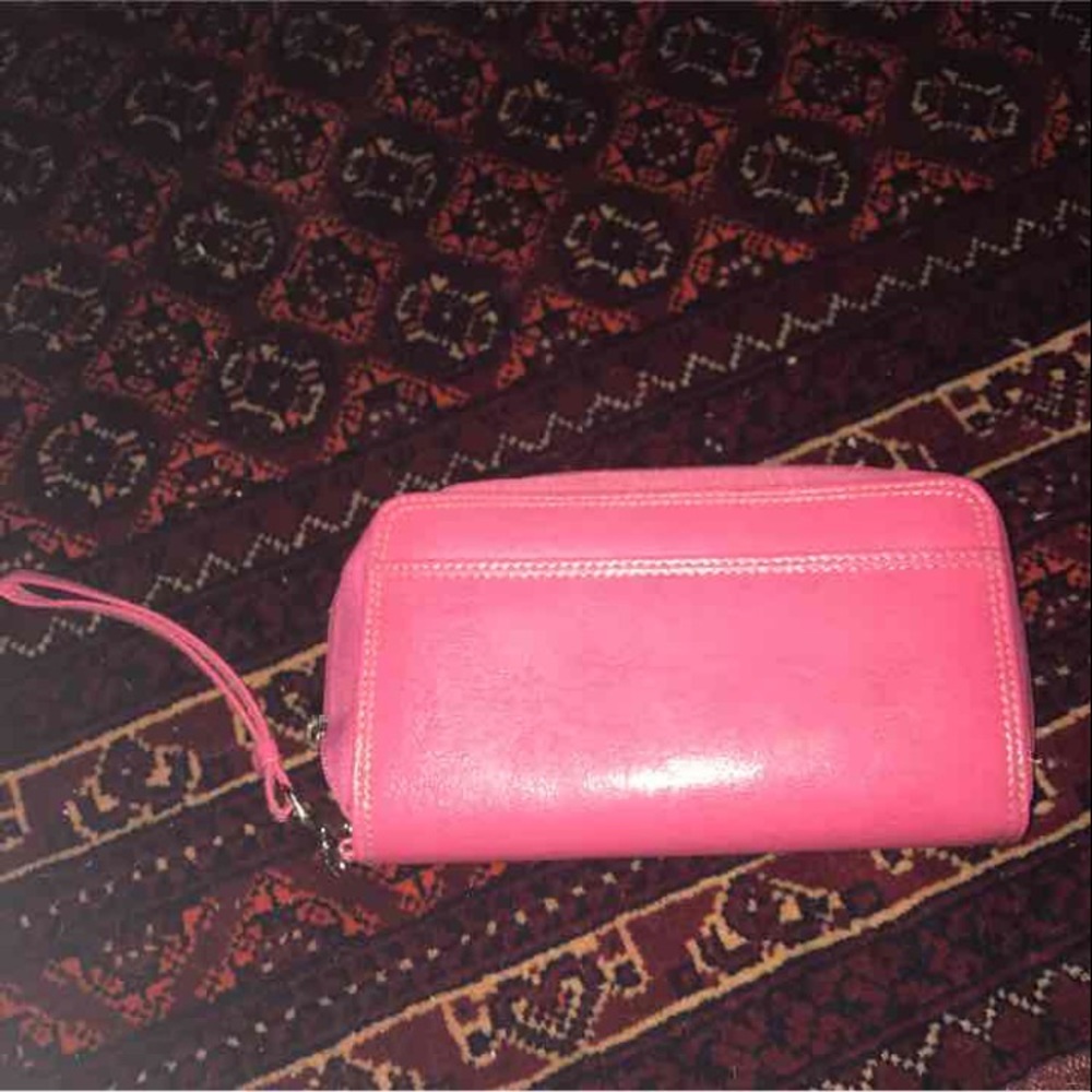 Pink wallet