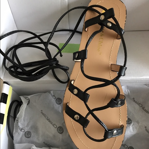 chase & chloe Shoes - NWT Chase & Chloe Gladiator Sandals