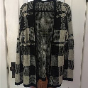 plaid/checkered Charlotte Russe cardigan