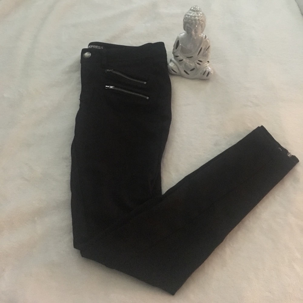 Express black leggings