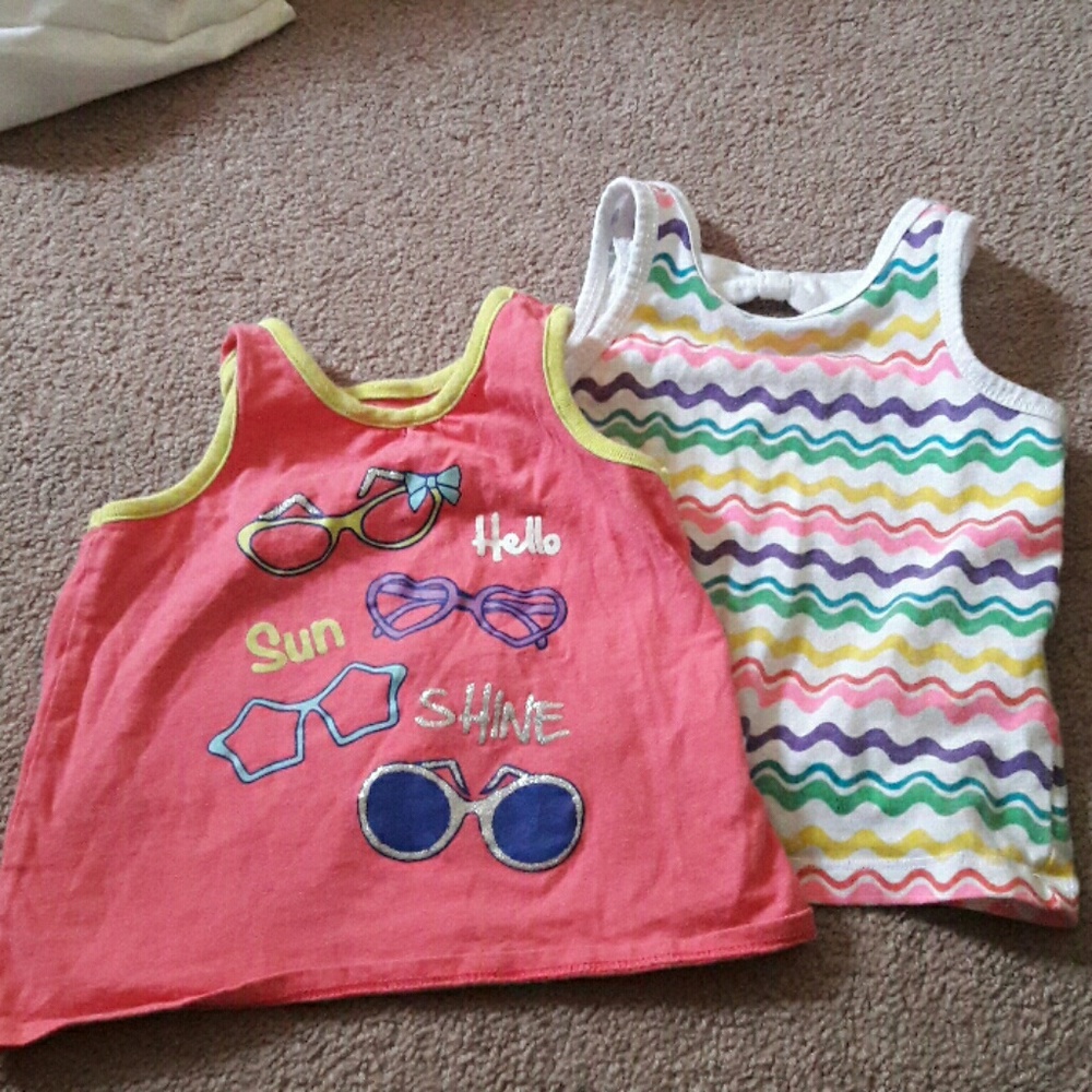 Two tank tops