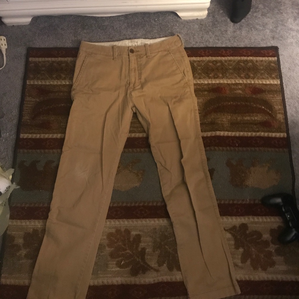 Hollister slim straight chino