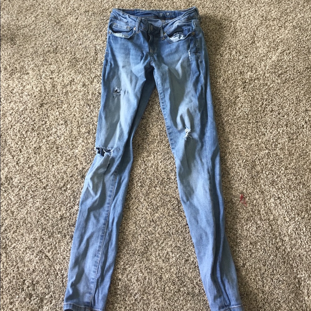 Aeropostale ripped jeans