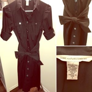 PERFECT Diane von Furstenberg Black Dress