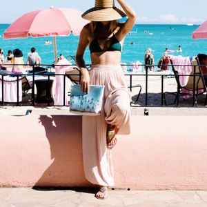 Zara pink gypsy pants