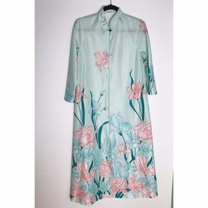 Vintage Floral House Coat