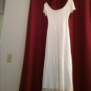 Breaking Loose scoop neck and back dress