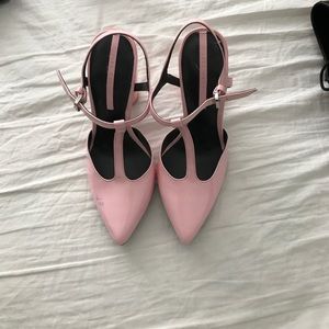 Pink Zara shoes