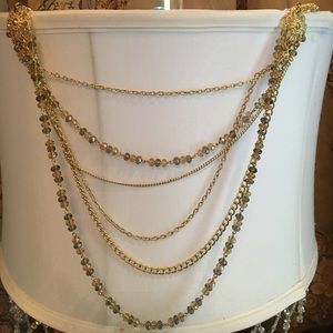 Black and White necklace and earrings