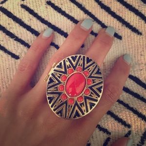 House of Harlow Sunburst Statement Ring