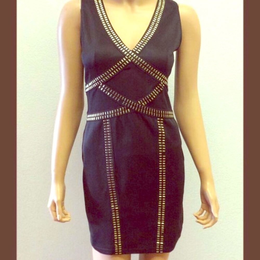 Kim Kardashian Balmain inspired bodycon dress