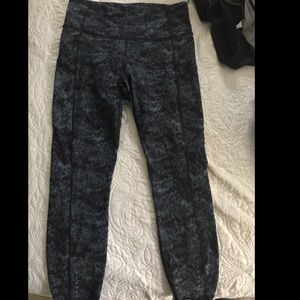 Lululemon Fast and Free 7/8 Tights