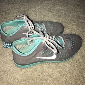 Tiffany Blue & Gray Nike 5.0