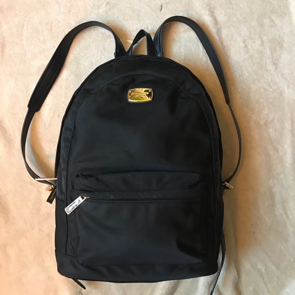 Authentic Michael Kors black backpack