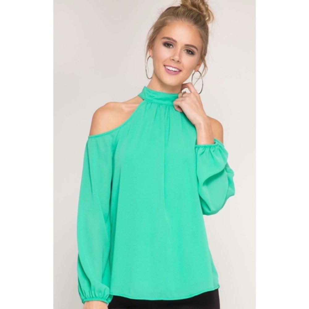 Cold Shoulder Blouse