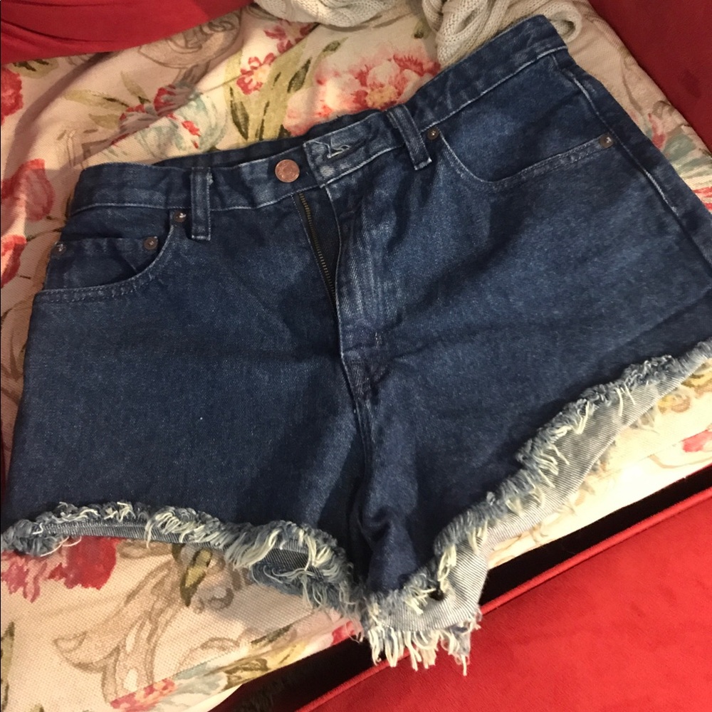 BGD High waisted jean shorts